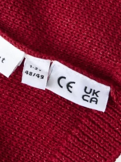 Name It lasten lakki NMNRINJAHA KNIT HAT, punainen