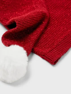 Name It lasten lakki NMNRINJAHA KNIT HAT, punainen