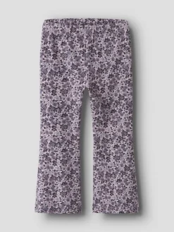 Name It lasten leggingsit, NMFOALIA FLARE LEGGING Vaaleanpunainen Kuos