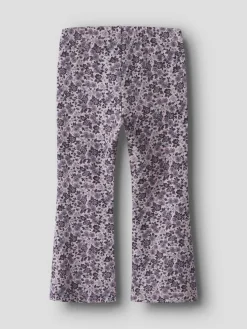 Name It lasten leggingsit, NMFOALIA FLARE LEGGING Vaaleanpunainen Kuos