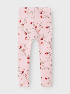 Name It lasten leggingsit, NMFHEROSA LEGGING Vaaleanpunainen