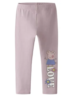 Name It lasten leggingsit NMFDAISY PEPPA LEGGING, vaaleanpunainen