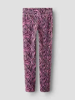 Name It lasten leggingsit NKFBRITTA Slim Legging, pinkki