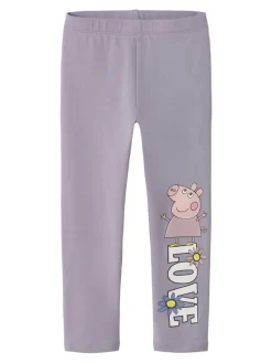 Name It lasten leggingsit NMFDAISY PEPPA LEGGING, violetti