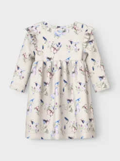 Name It lasten mekko, NBFBELA LS DRESS Liila