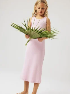 Name It lasten mekko, NKFJALGOS XSL MAXI TANK DRESS Vaaleanpunainen