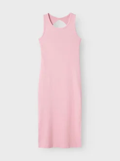 Name It lasten mekko, NKFJALGOS XSL MAXI TANK DRESS Vaaleanpunainen