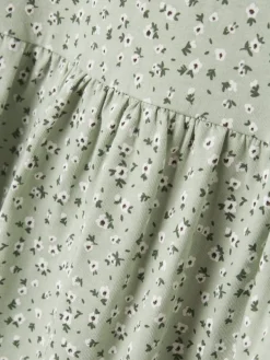 Name It lasten mekko, NKFVIGGA CAPSL DRESS Vihreä Kuosi