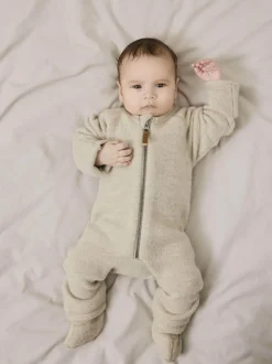 Name It Lasten merinovillahaalari, WOOL SUIT Beige