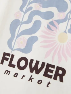 Name It lasten paita NKMSTUFF STUMBELG SS NREG TOP, valkoinen