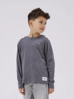 Name It lasten paita, NKMVINCENT LS TOP Grafiitti