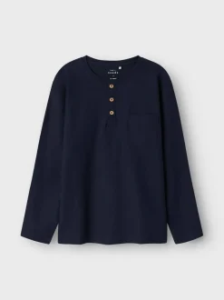 Name It Lasten Paita, NKMVITUS LS REG TOP Tummansininen