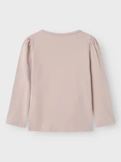 Name It lasten paita, NMFJOANA PAW LS TOP Vaaleanpunainen