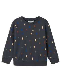 Name It Lasten Paita, NMMNENNO LS SWEAT Sininen Kuosi