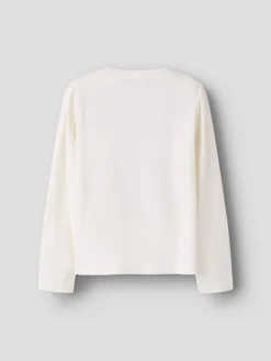 Name It lasten pitkähihainen paita NMFTEARTA LS TOP, luonnonvalkoinen