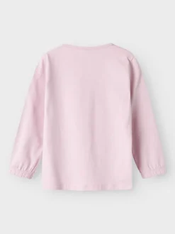 Name It lasten pitkähihainen t-paita Vaaleanpunainen