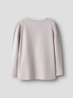 Name It lasten pitkähihainen paita NMFBOLORAS LS TOP, vaalea lila