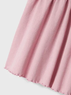 Name It lasten puuvillamekko, NBFHALLEY SS DRESS Vaaleanpunainen