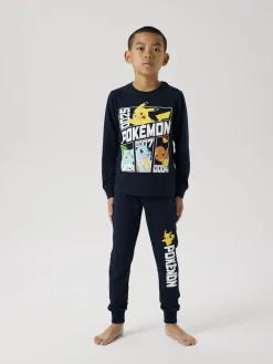 Name It lasten pyjama, NKMDAMIEN POKEMON LS NIGHTSET Tummansininen