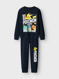 Name It lasten pyjama, NKMDAMIEN POKEMON LS NIGHTSET Tummansininen