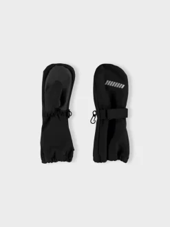 Name It Lasten Rukkaset NMNALFA MITTEN NOOS Musta