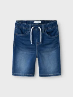 Name It lasten shortsit, NKMRYAN JOGGER DNM SHORTS Indigo