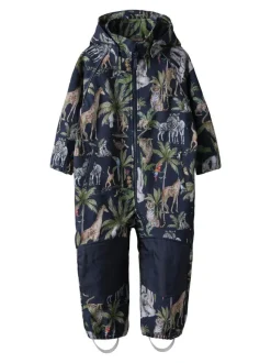 Name It lasten softshell haalari, NMMALFA08 SOFTSHELL SUIT Tummansininen