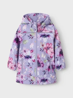 Name It lasten softshell takki, NMALFA08 SOFTSHELL LONG JACKET Liila