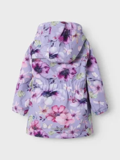 Name It lasten softshell takki, NMALFA08 SOFTSHELL LONG JACKET Liila