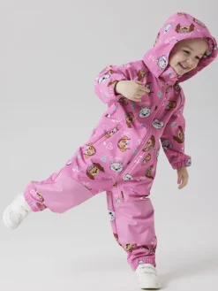 Name It lasten softshellhaalari, NMFALFA PAWPATROL SOFTSHELL Pinkki