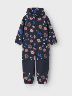 Name It lasten softshellhaalari, NMFALFA PAWPATROL SOFTSHELL Tummansininen