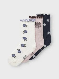 Name It lasten sukat, NMFOALIA 3P SOCK Ei Värikoodia