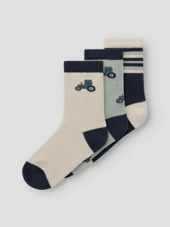 Name It lasten sukat, NMMLAMS 3P SOCK Ei Värikoodia