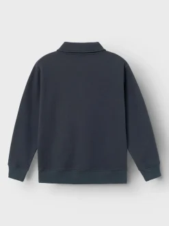 Name It lasten svetari, NKMSAVASE LS SWEAT PULLOVER Tummansininen