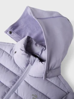 Name It lasten takki, NKNMIO HYBRID JACKET Liila