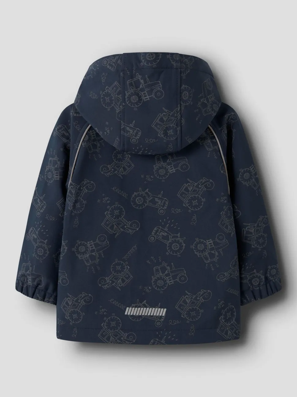 Name It lasten takki, NMMALFA SOFTSHELL JACKET AOP Tummansininen