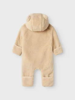 Name It lasten teddypuku, NBNMAYAN TEDDY SUIT Beige