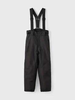 Name It Lasten Toppahousut NKNSNOW PANT SOLID Musta