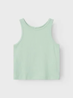 Name It lasten toppi, NKFHOLONE CROPPED TANK TOP Mintunvihreä