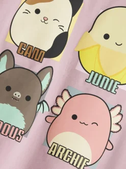 Name It lasten t-paita, NKFMOMI SQUISH SS RLX TOP Vaaleanpunainen