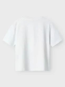 Name It lasten t-paita, NKFOXAJA MINECRAFT SS REG TOP Valkoinen