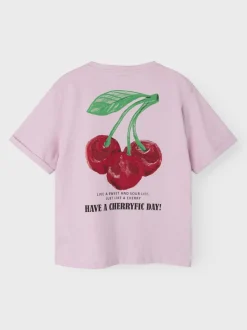 Name It lasten t-paita, NKFTOOTA SS TOP Vaaleanpunainen