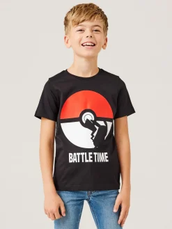 Name It Lasten T-Paita, NKMNABEL POKEMON SS TOP Musta