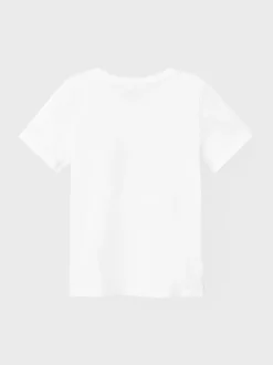 Name It Lasten T-Paita, NKMJUBUS SS TOP Valkoinen