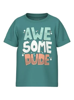 Name It Lasten T-Paita, NMMVUX SS TOP Vihreä