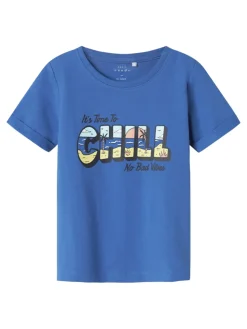 Name It Lasten T-Paita, NMMVUX SS TOP Sininen