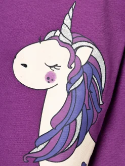 Name It lasten trikoopaita, NMFROSELIN LS TOP Liila