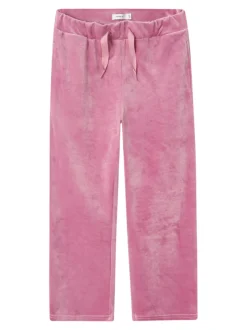 Name It lasten velour olohousut, NKFRAGNA REG VEL PANT Pinkki