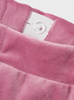 Name It lasten velour olohousut, NKFRAGNA REG VEL PANT Pinkki
