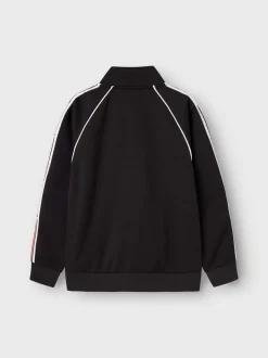 Name It lasten verkkatakki, NKMHAKKA LS SWEAT CARD UNB Musta
